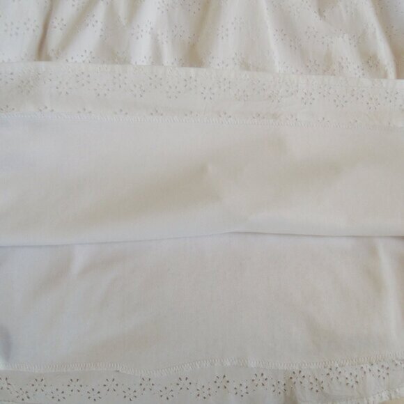 Vintage Torrid White Eyelet Cottagecore Lined Dress 14 - Picture 8 of 13